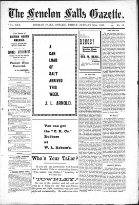 Fenelon Falls Gazette, 30 Jan 1903