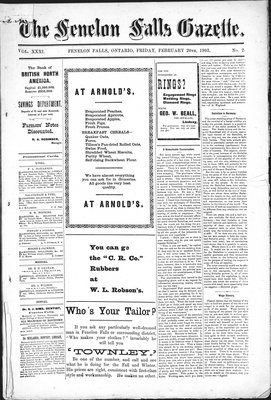 Fenelon Falls Gazette, 20 Feb 1903