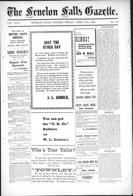 Fenelon Falls Gazette, 17 Apr 1903