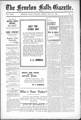 Fenelon Falls Gazette, 8 May 1903