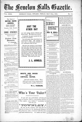 Fenelon Falls Gazette, 15 May 1903