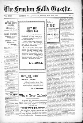 Fenelon Falls Gazette, 22 May 1903