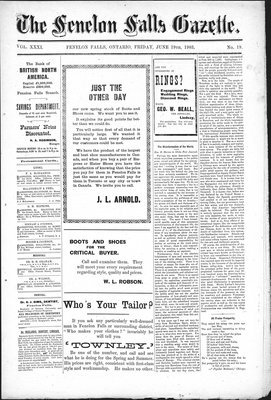 Fenelon Falls Gazette, 19 Jun 1903