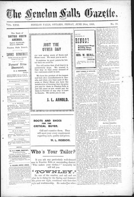 Fenelon Falls Gazette, 26 Jun 1903