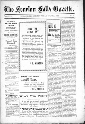 Fenelon Falls Gazette, 3 Jul 1903