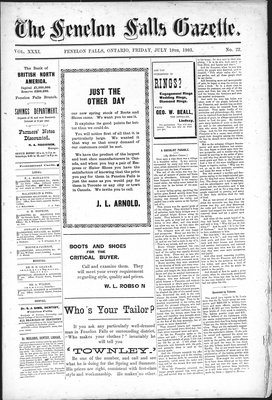 Fenelon Falls Gazette, 10 Jul 1903