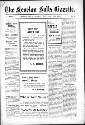 Fenelon Falls Gazette, 17 Jul 1903