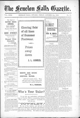 Fenelon Falls Gazette, 2 Oct 1903