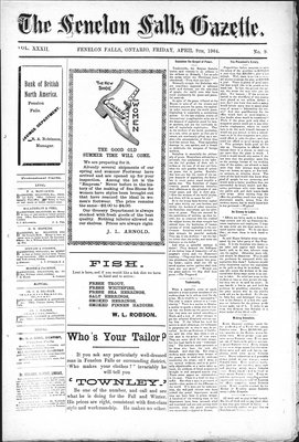 Fenelon Falls Gazette, 8 Apr 1904