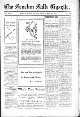 Fenelon Falls Gazette, 6 May 1904