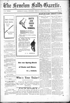 Fenelon Falls Gazette, 15 Jul 1904