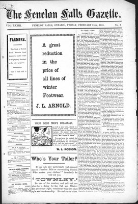 Fenelon Falls Gazette, 24 Feb 1905