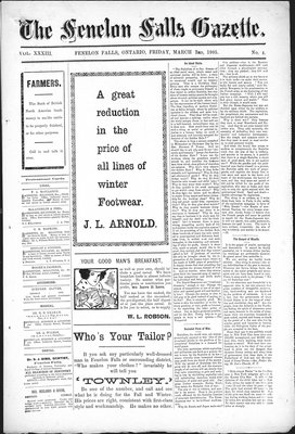 Fenelon Falls Gazette, 3 Mar 1905