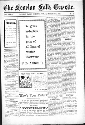 Fenelon Falls Gazette, 10 Mar 1905