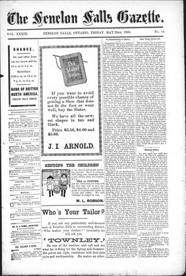 Fenelon Falls Gazette, 26 May 1905