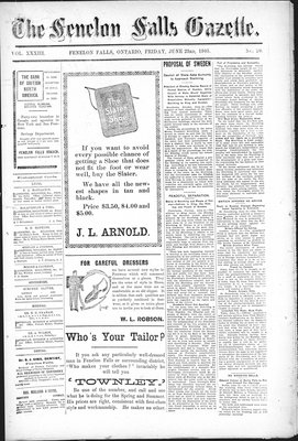 Fenelon Falls Gazette, 23 Jun 1905