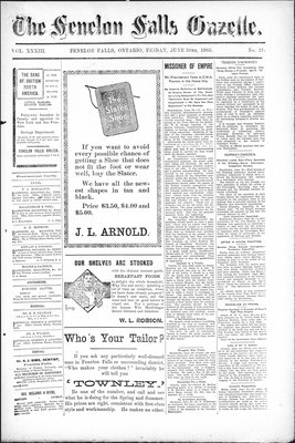 Fenelon Falls Gazette, 30 Jun 1905