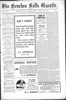 Fenelon Falls Gazette, 26 Apr 1907