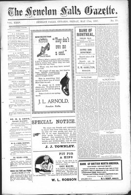 Fenelon Falls Gazette, 17 May 1907