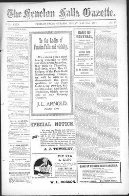 Fenelon Falls Gazette, 31 May 1907