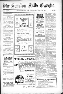 Fenelon Falls Gazette, 7 Jun 1907