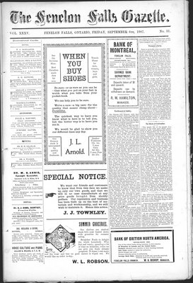 Fenelon Falls Gazette, 6 Sep 1907