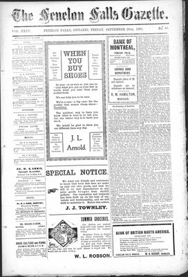 Fenelon Falls Gazette, 20 Sep 1907