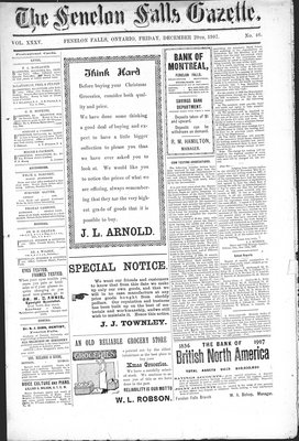 Fenelon Falls Gazette, 20 Dec 1907