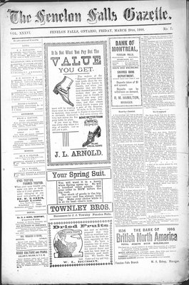 Fenelon Falls Gazette, 20 Mar 1908