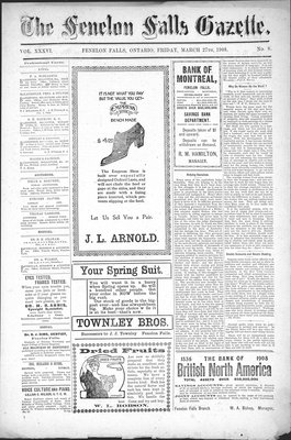 Fenelon Falls Gazette, 27 Mar 1908