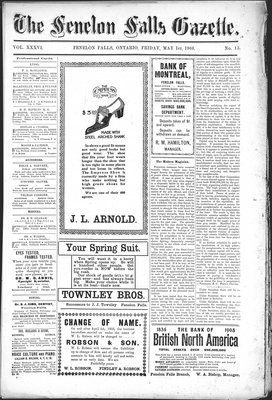 Fenelon Falls Gazette, 1 May 1908