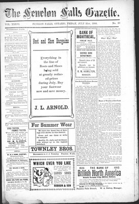 Fenelon Falls Gazette, 31 Jul 1908