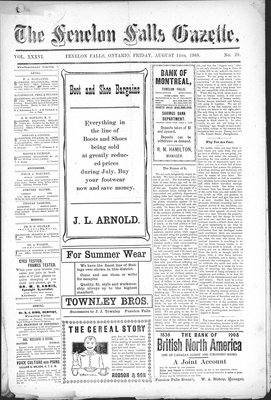 Fenelon Falls Gazette, 14 Aug 1908