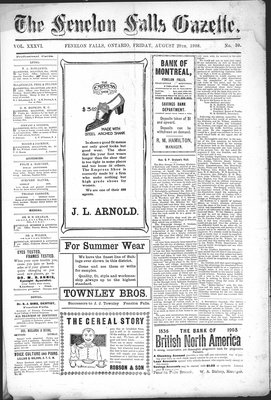 Fenelon Falls Gazette, 28 Aug 1908