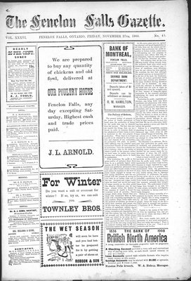 Fenelon Falls Gazette, 20 Nov 1908