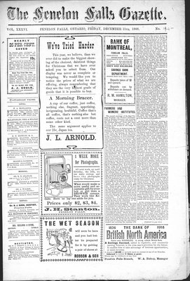 Fenelon Falls Gazette, 4 Dec 1908