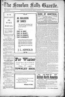 Fenelon Falls Gazette, 8 Jan 1909