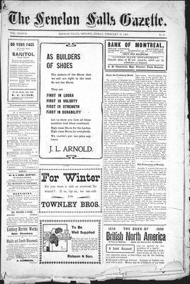 Fenelon Falls Gazette, 19 Feb 1909