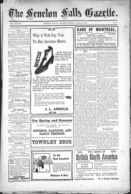 Fenelon Falls Gazette, 2 Apr 1909