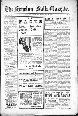 Fenelon Falls Gazette, 30 Apr 1909