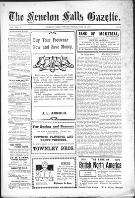 Fenelon Falls Gazette, 30 Jul 1909