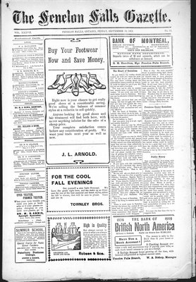 Fenelon Falls Gazette, 10 Sep 1909