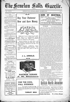 Fenelon Falls Gazette, 8 Oct 1909