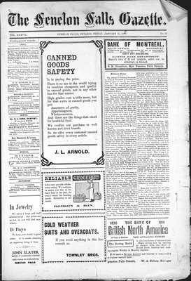 Fenelon Falls Gazette, 21 Jan 1910