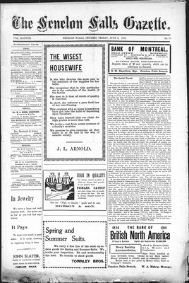 Fenelon Falls Gazette, 3 Jun 1910