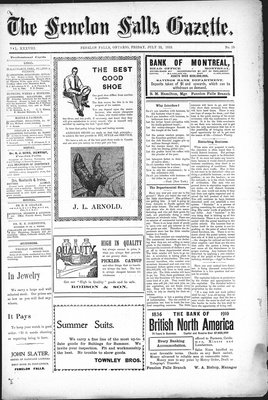 Fenelon Falls Gazette, 22 Jul 1910