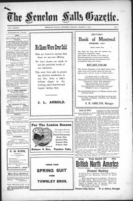 Fenelon Falls Gazette, 3 Mar 1911