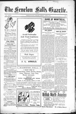 Fenelon Falls Gazette, 9 Jun 1911