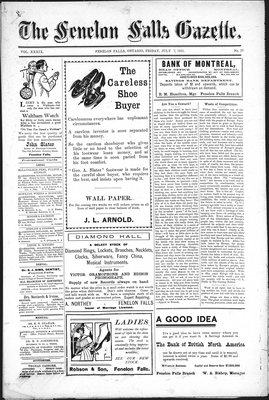 Fenelon Falls Gazette, 7 Jul 1911