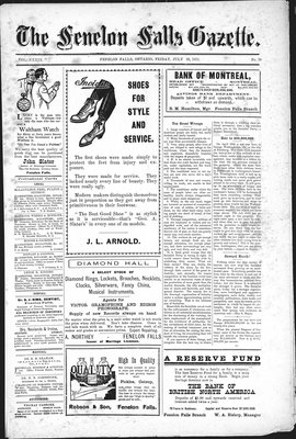 Fenelon Falls Gazette, 28 Jul 1911